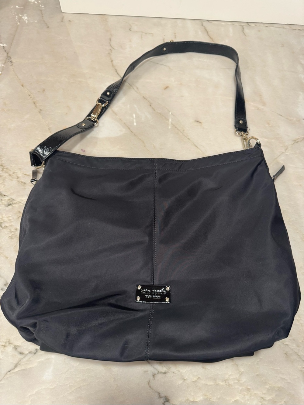 Kate Spade Black Nylon Shoulder Bag